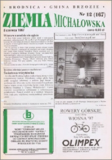 Ziemia Michałowska : Gazeta Brodnicka R. 1997, Nr 12 (167)