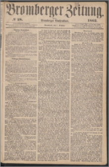 Bromberger Zeitung, 1862, nr 28