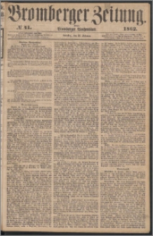 Bromberger Zeitung, 1862, nr 41