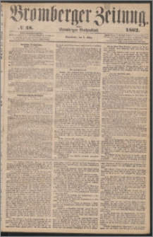 Bromberger Zeitung, 1862, nr 58