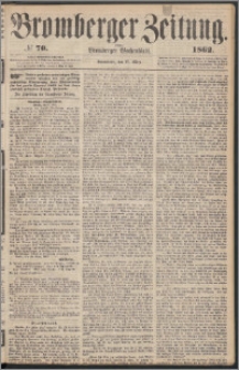 Bromberger Zeitung, 1862, nr 70