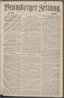 Bromberger Zeitung, 1863, nr 25