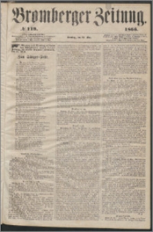 Bromberger Zeitung, 1863, nr 119