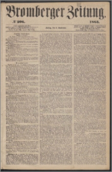 Bromberger Zeitung, 1863, nr 206