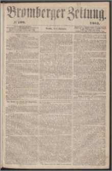 Bromberger Zeitung, 1863, nr 209