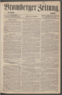 Bromberger Zeitung, 1863, nr 216