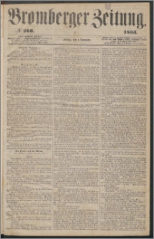 Bromberger Zeitung, 1863, nr 260