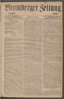 Bromberger Zeitung, 1863, nr 284