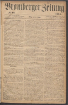 Bromberger Zeitung, 1864, nr 18