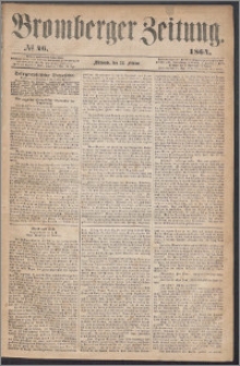 Bromberger Zeitung, 1864, nr 46