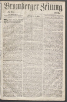 Bromberger Zeitung, 1864, nr 74