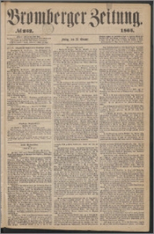 Bromberger Zeitung, 1865, nr 252