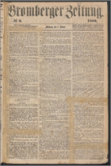 Bromberger Zeitung, 1866, nr 2