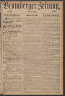 Bromberger Zeitung, 1867, nr 73