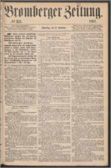 Bromberger Zeitung, 1867, nr 221