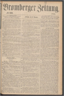 Bromberger Zeitung, 1867, nr 268