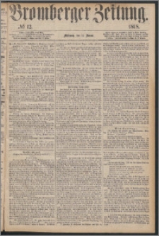 Bromberger Zeitung, 1868, nr 12