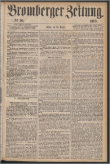 Bromberger Zeitung, 1868, nr 20