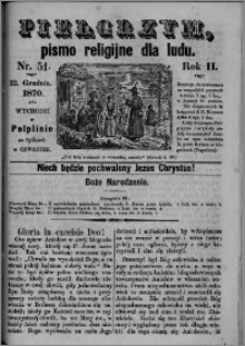 Pielgrzym, pismo religijne dla ludu 1870 nr 51