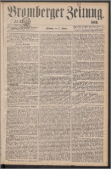 Bromberger Zeitung, 1869, nr 22