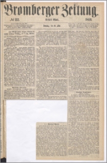 Bromberger Zeitung, 1869, nr 112