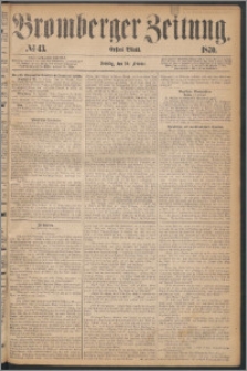 Bromberger Zeitung, 1870, nr 43