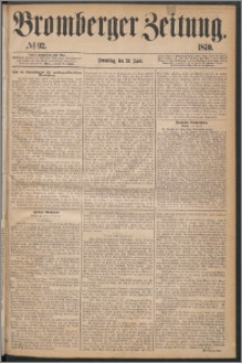 Bromberger Zeitung, 1870, nr 92