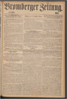 Bromberger Zeitung, 1871, nr 268