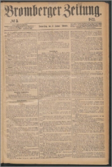 Bromberger Zeitung, 1872, nr 3