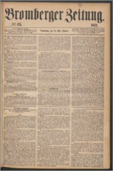 Bromberger Zeitung, 1872, nr 113