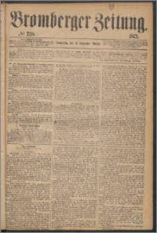 Bromberger Zeitung, 1872, nr 220