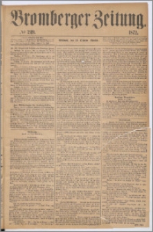 Bromberger Zeitung, 1872, nr 249