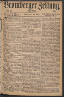 Bromberger Zeitung, 1874, nr 78