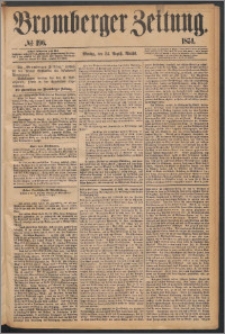 Bromberger Zeitung, 1874, nr 196