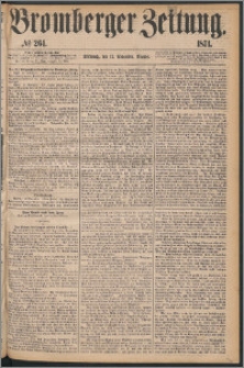 Bromberger Zeitung, 1874, nr 264