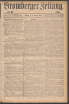 Bromberger Zeitung, 1875, nr 34