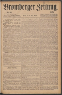 Bromberger Zeitung, 1875, nr 99