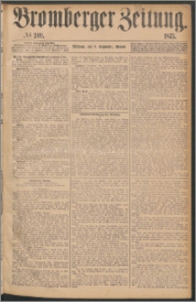 Bromberger Zeitung, 1875, nr 209