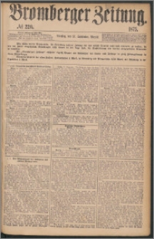 Bromberger Zeitung, 1875, nr 220