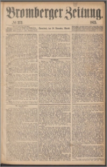 Bromberger Zeitung, 1875, nr 272