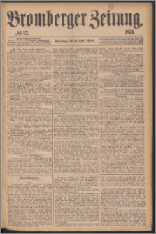 Bromberger Zeitung, 1876, nr 92