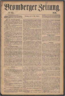 Bromberger Zeitung, 1876, nr 113