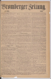 Bromberger Zeitung, 1876, nr 262