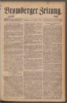 Bromberger Zeitung, 1876, nr 263