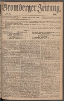 Bromberger Zeitung, 1877, nr 71