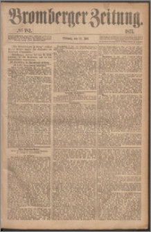 Bromberger Zeitung, 1877, nr 182