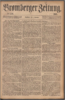 Bromberger Zeitung, 1877, nr 220