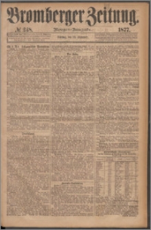 Bromberger Zeitung, 1877, nr 248