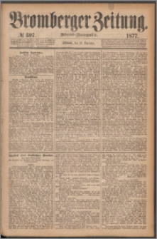 Bromberger Zeitung, 1877, nr 397