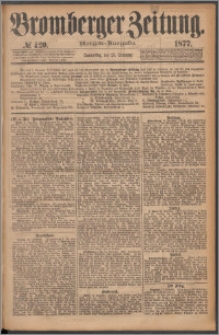 Bromberger Zeitung, 1877, nr 420